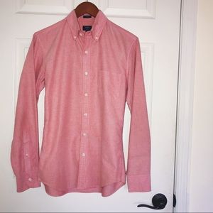 J. Crew Oxford Shirt in Pastel Salmon